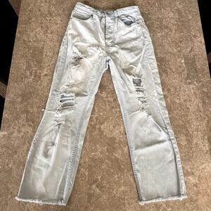 Wild Fable Light- Wash Distressed Jeans- Size 4
